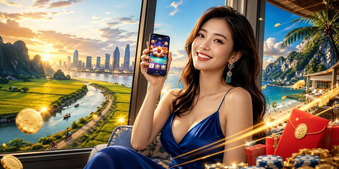 Phong cảnh Ninh Bình với ánh đèn đêm lấp lánh